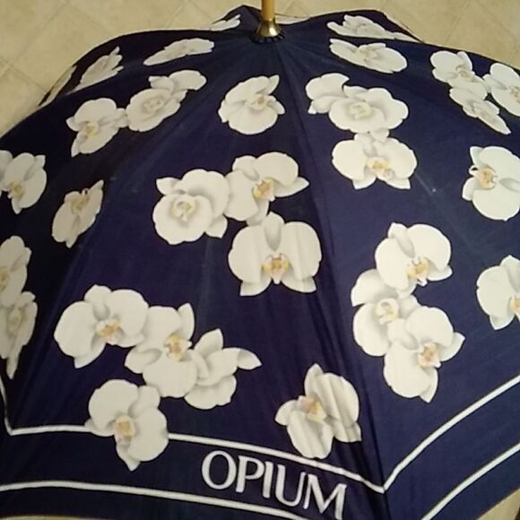 YSL YVES SAINT LAUREN VINTAGE OPIUM UMBRELLA - Picture 11 of 16